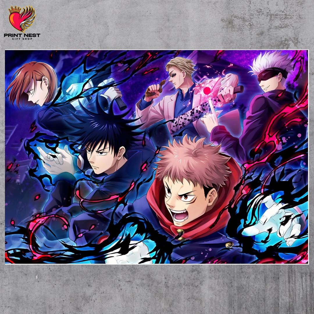 Jujutsu Kaisen 01 Posters