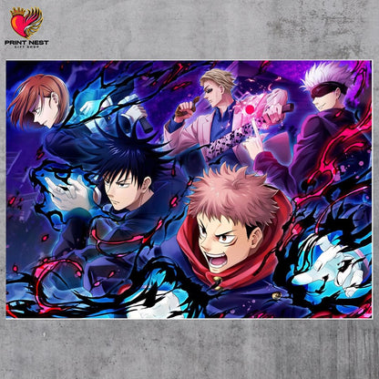 Jujutsu Kaisen 01 Posters