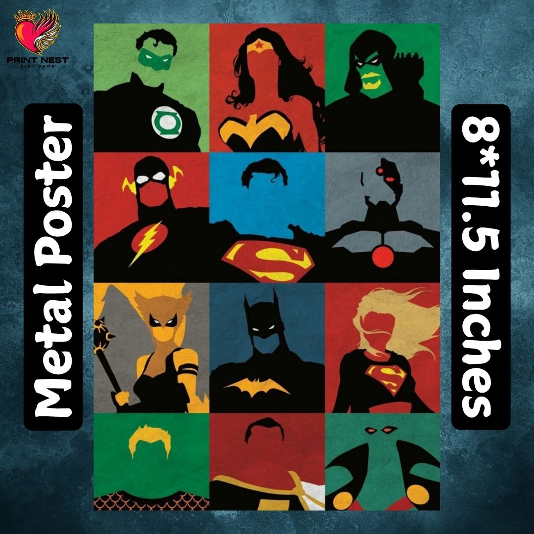 DC Metal Posters