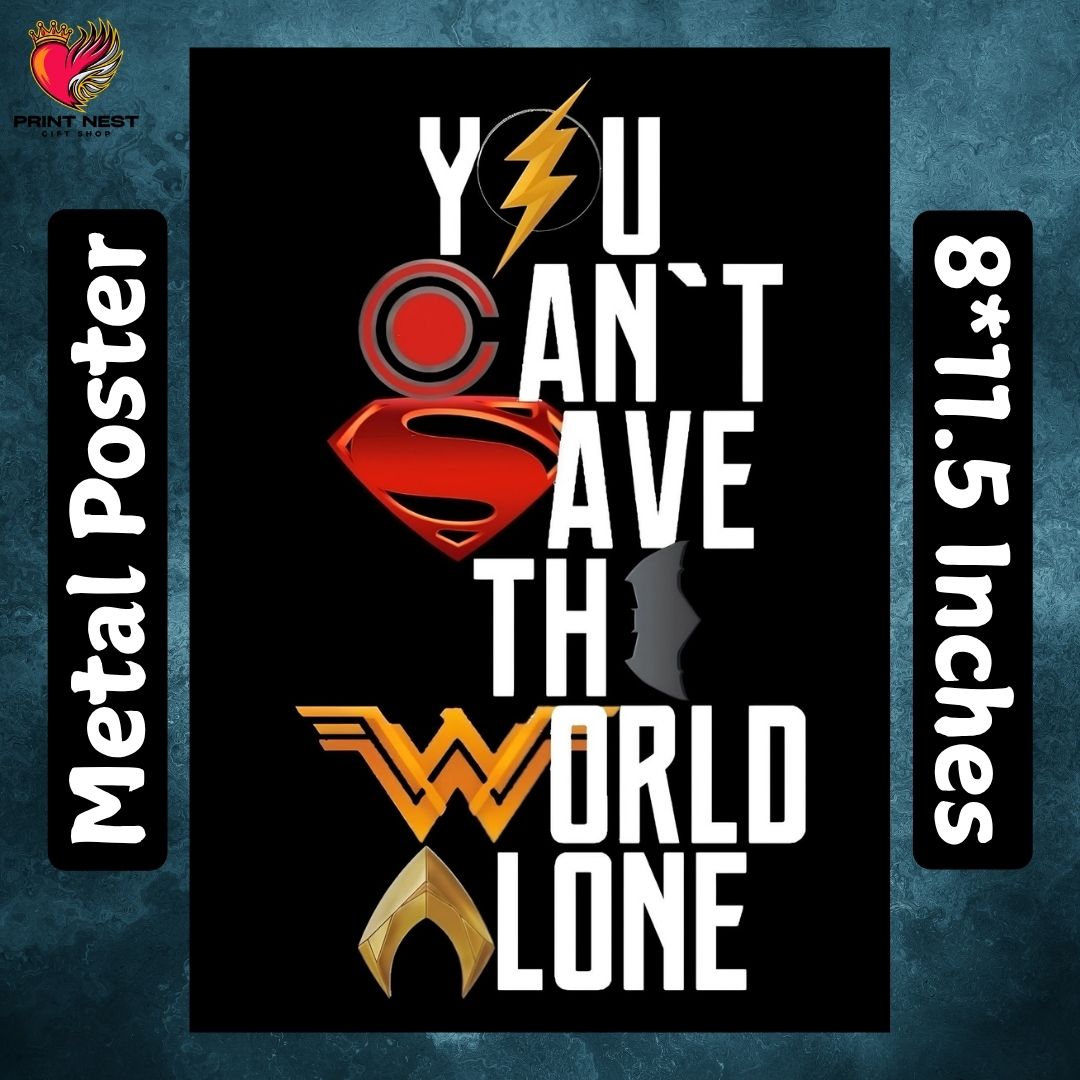 DC Metal Posters