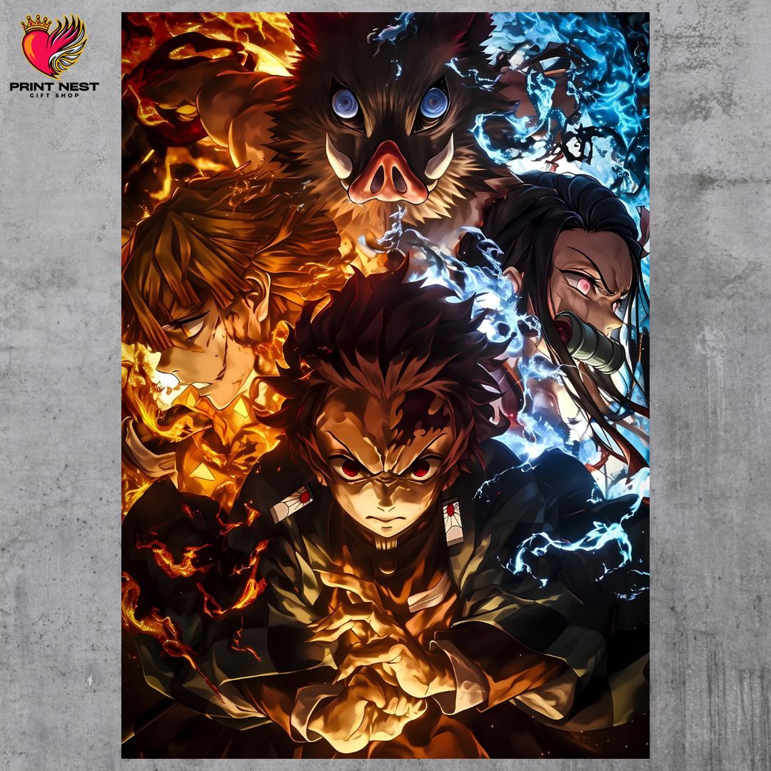 Demon Slayer 1 Posters