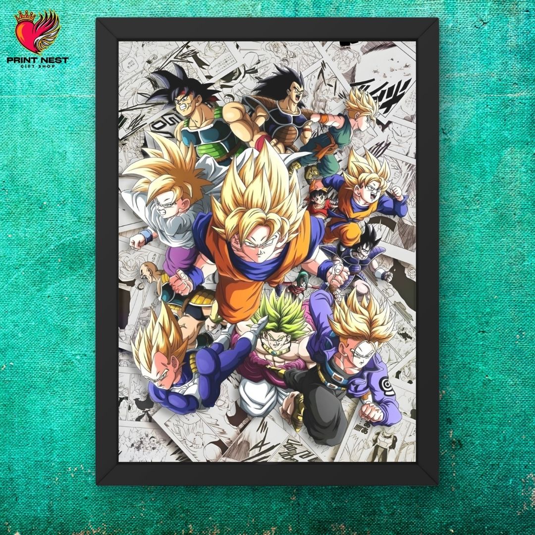 Dragon Ball Z Frames