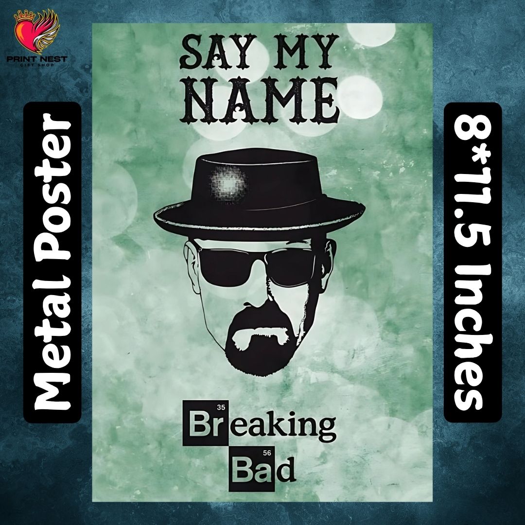 Breaking Bad Metal Posters