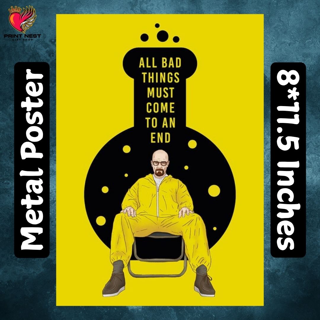 Breaking Bad Metal Posters