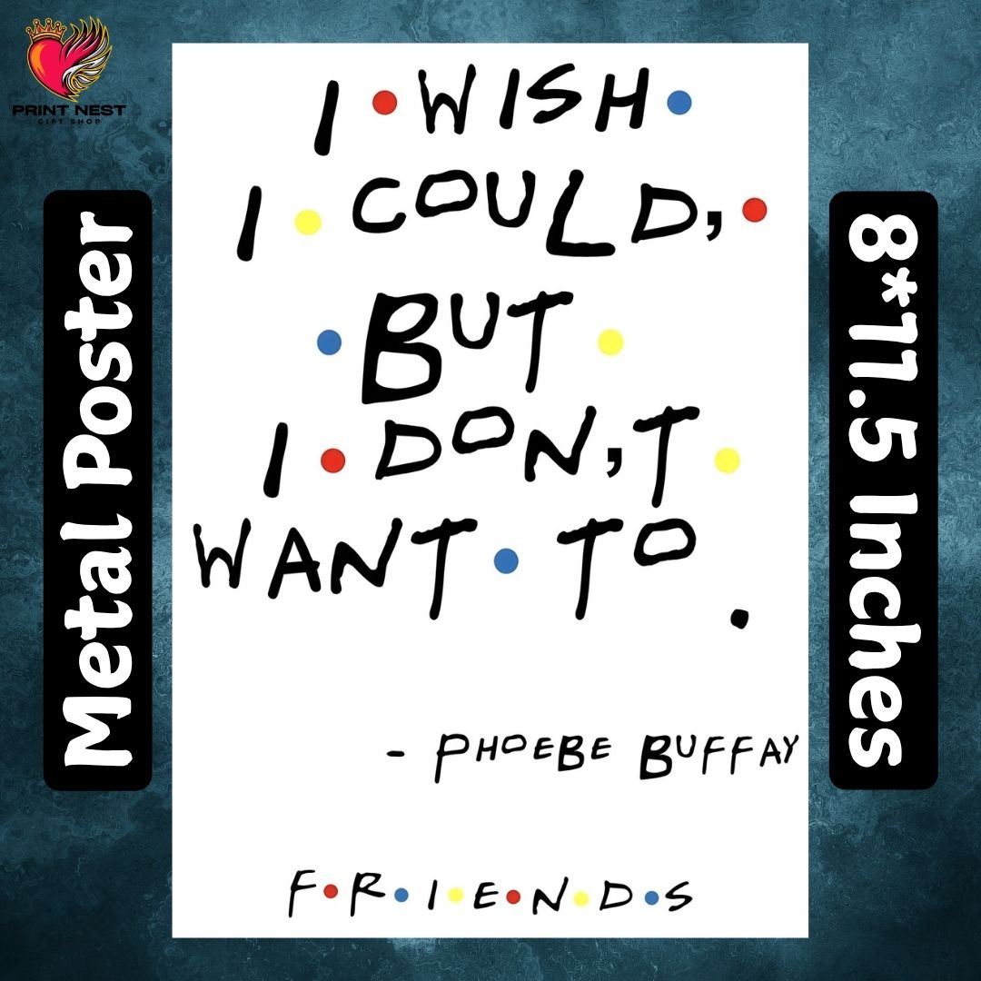 Friends Metal Posters