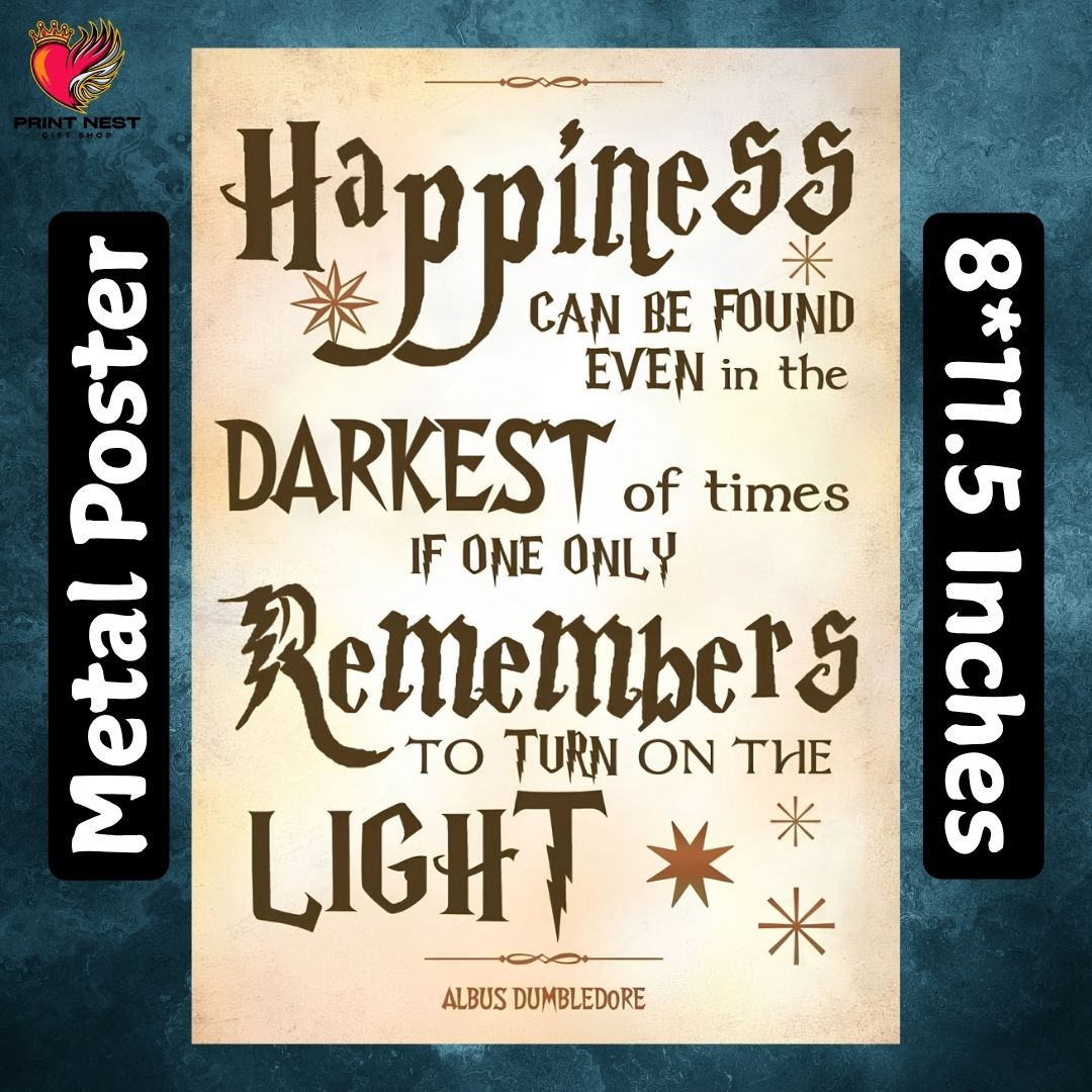 Harry Potter Metal Posters