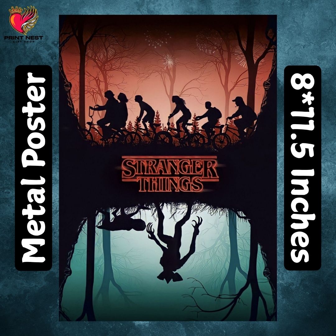 Stranger Things Metal Posters