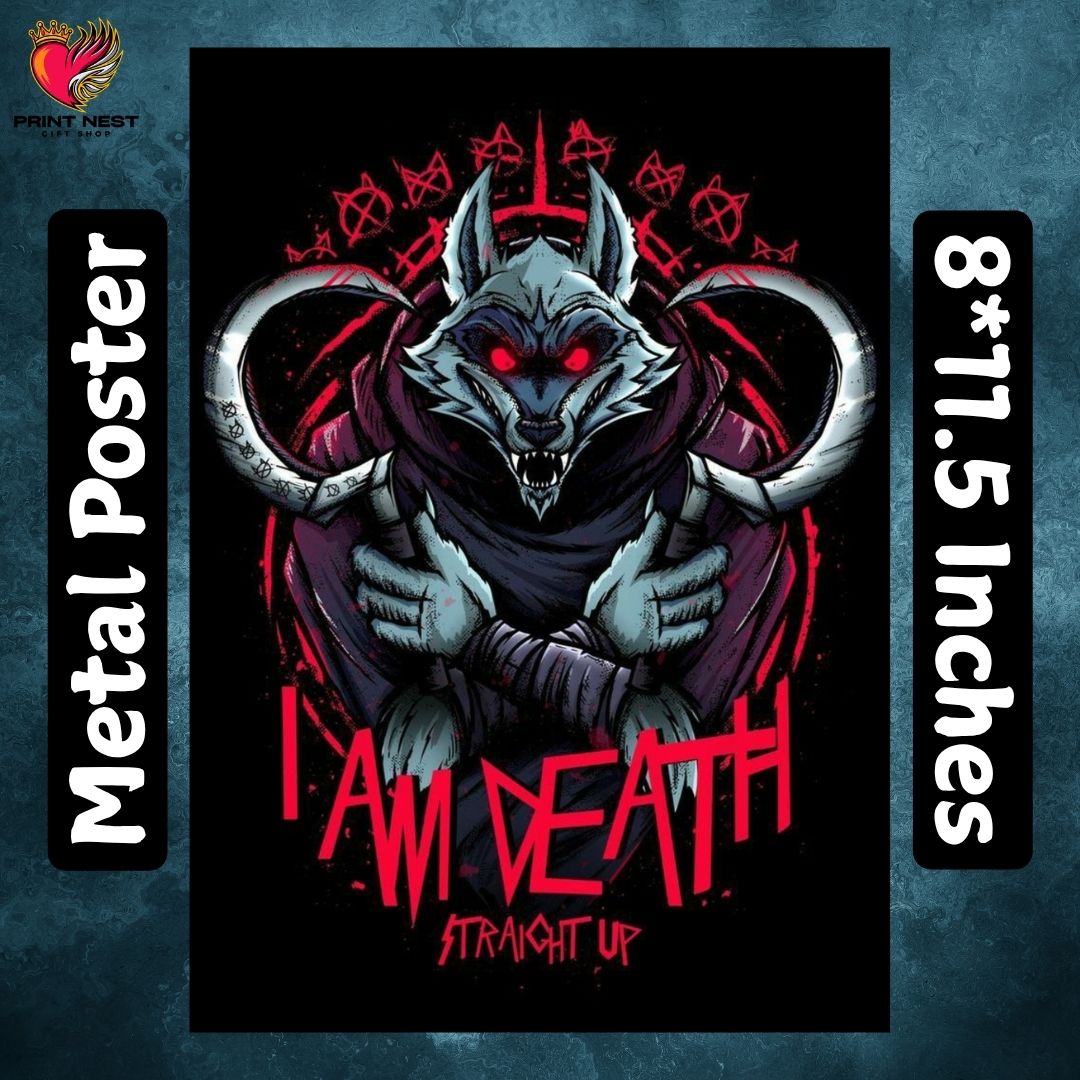 Villans Metal Posters