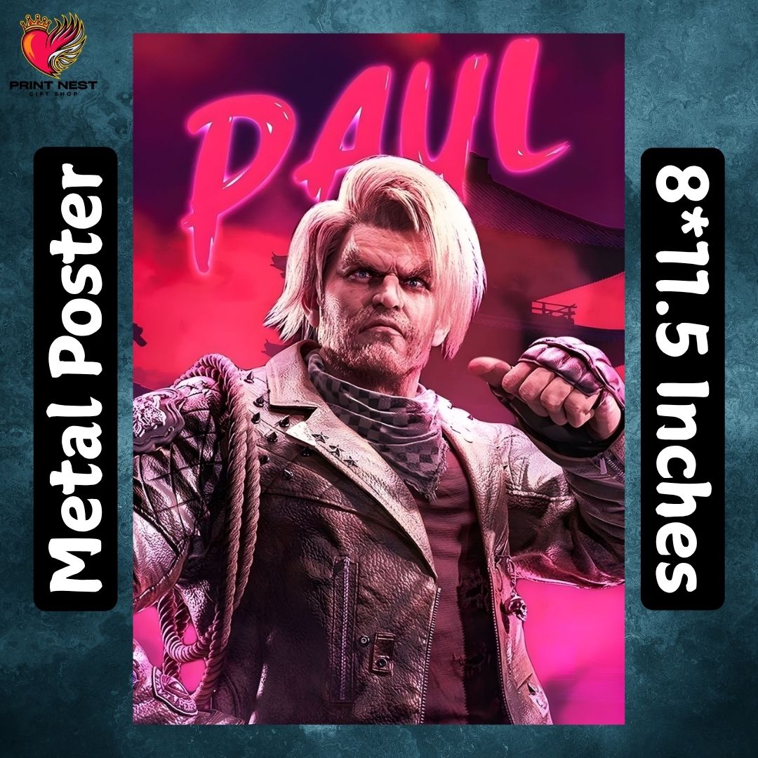 Tekken Metal Posters