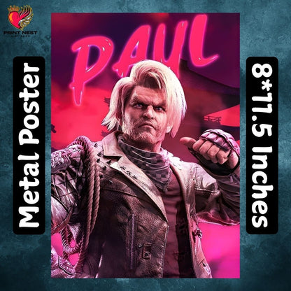 Tekken Metal Posters
