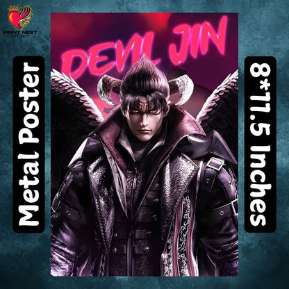 Tekken Metal Posters