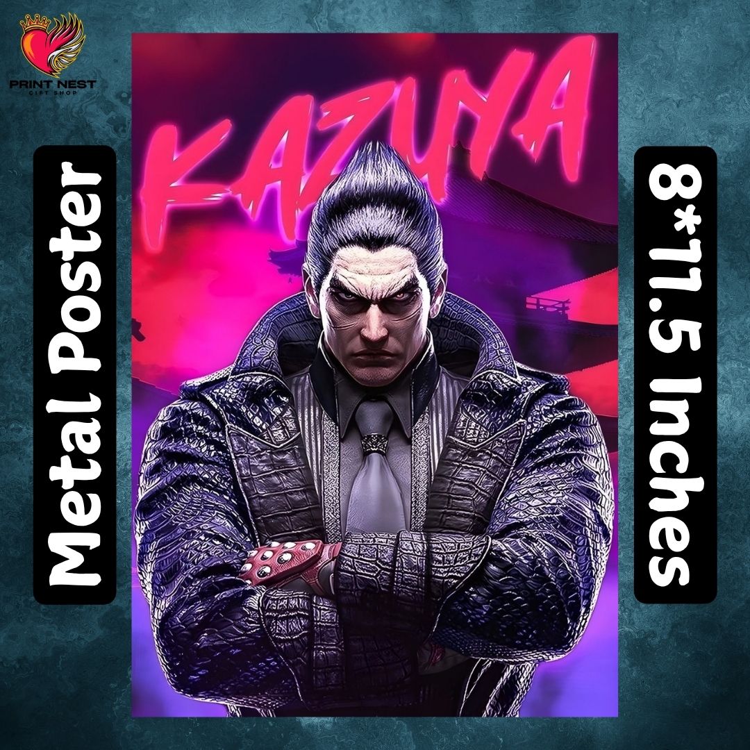 Tekken Metal Posters