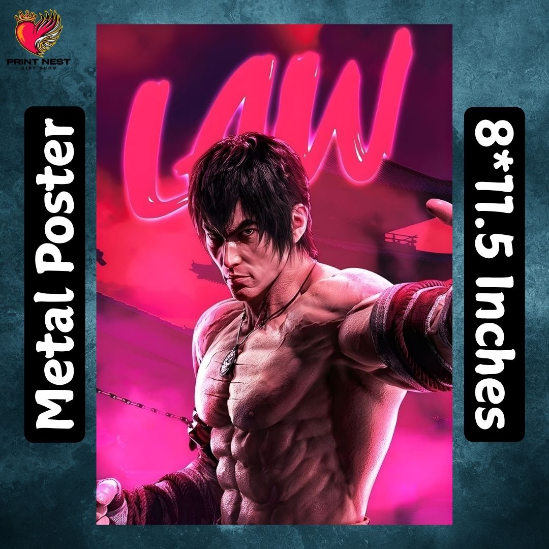 Tekken Metal Posters