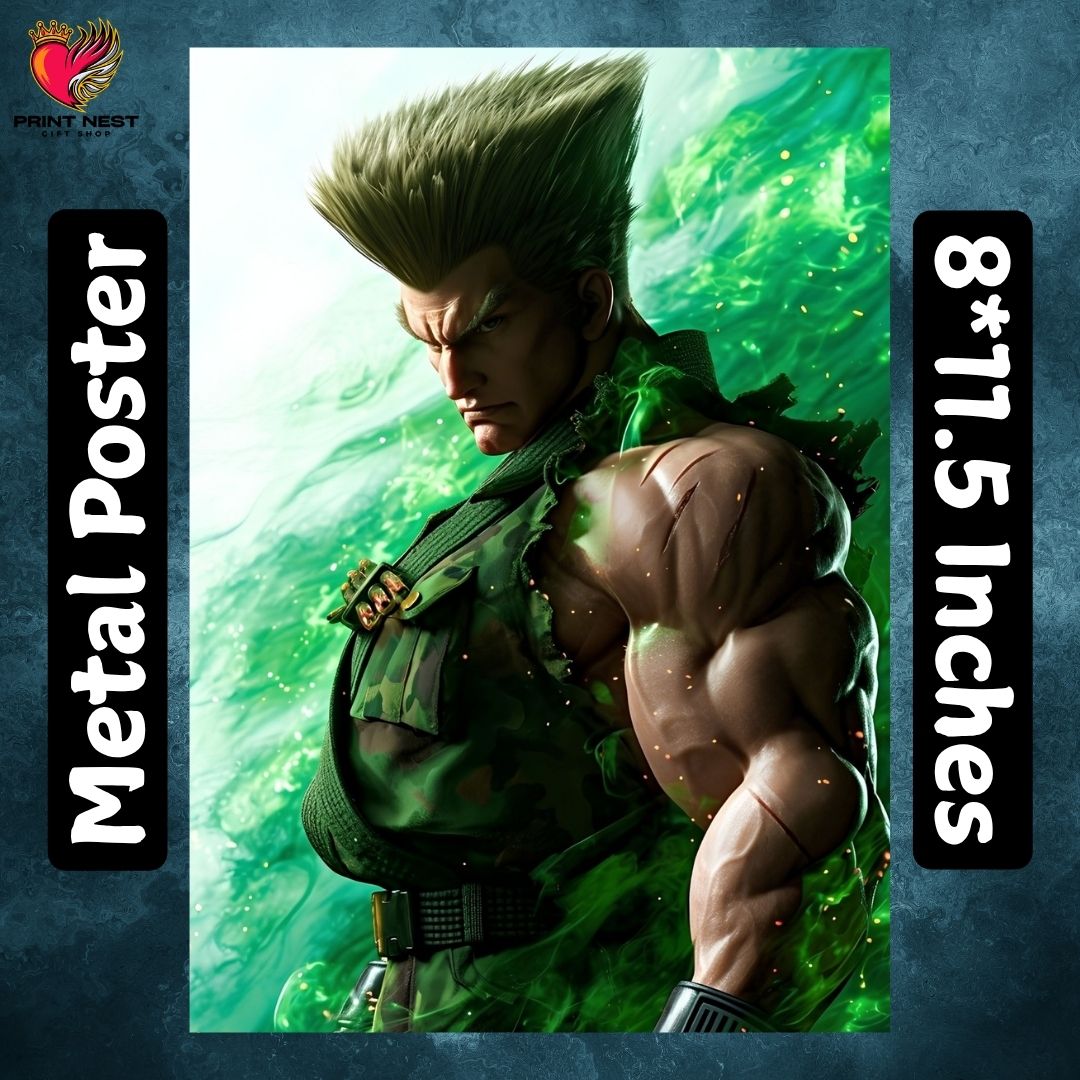 Street Fighter Metal Posters