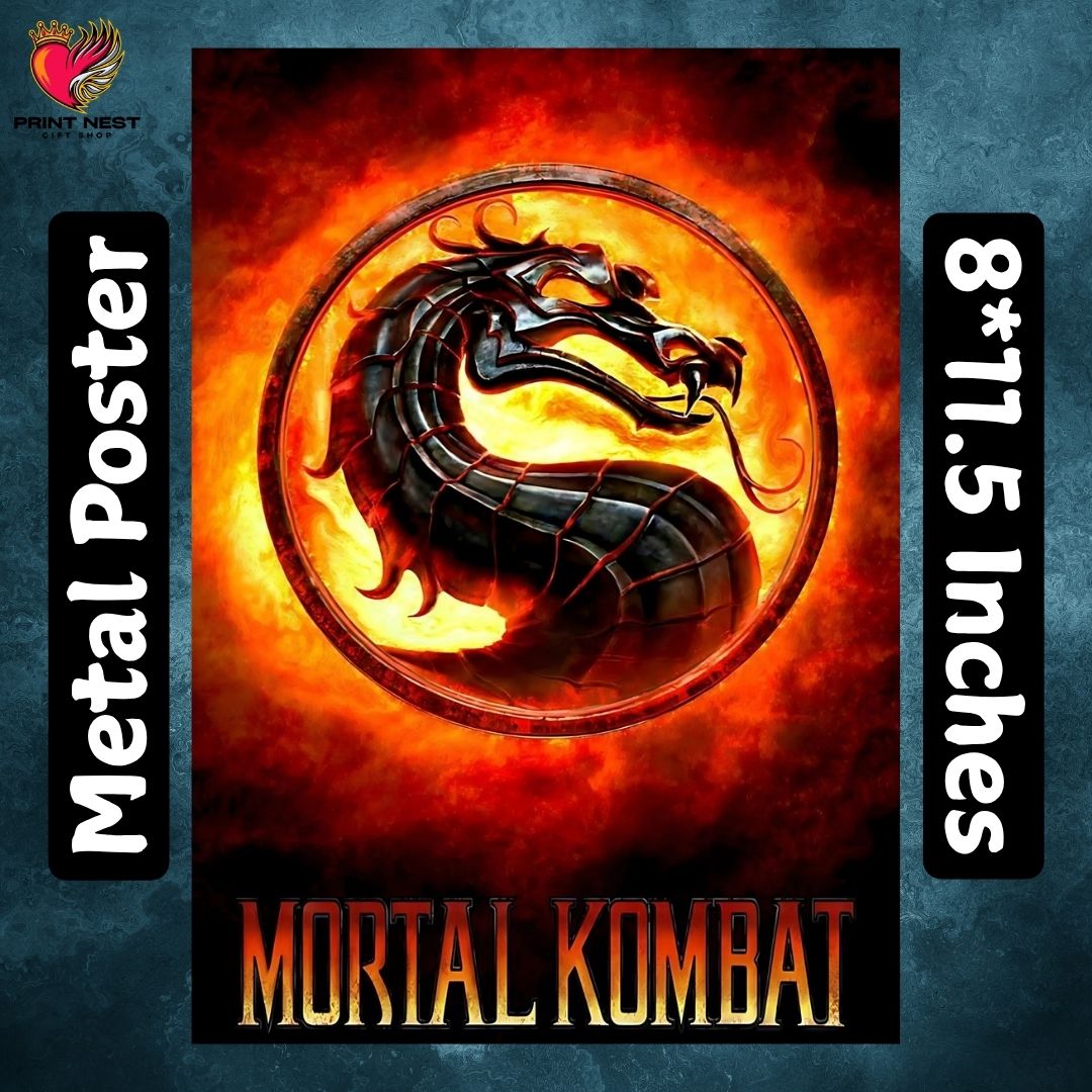 Mortal Kombat Metal Posters