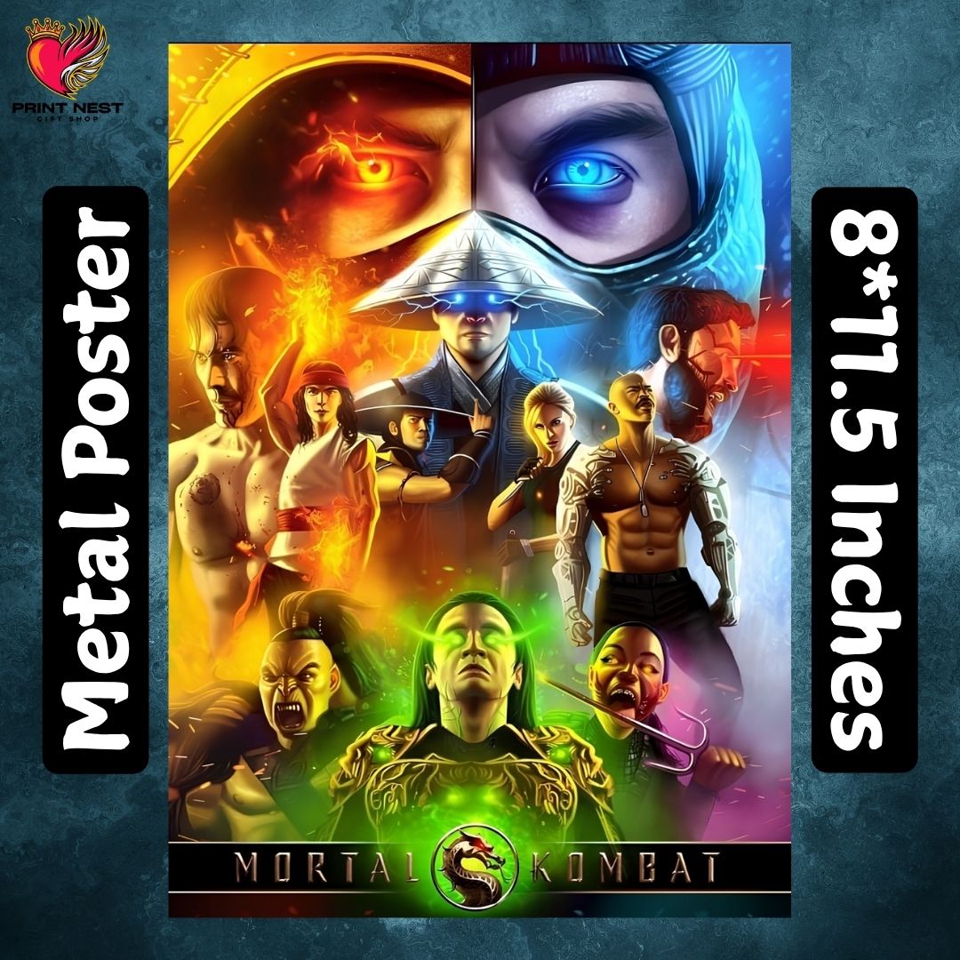 Mortal Kombat Metal Posters