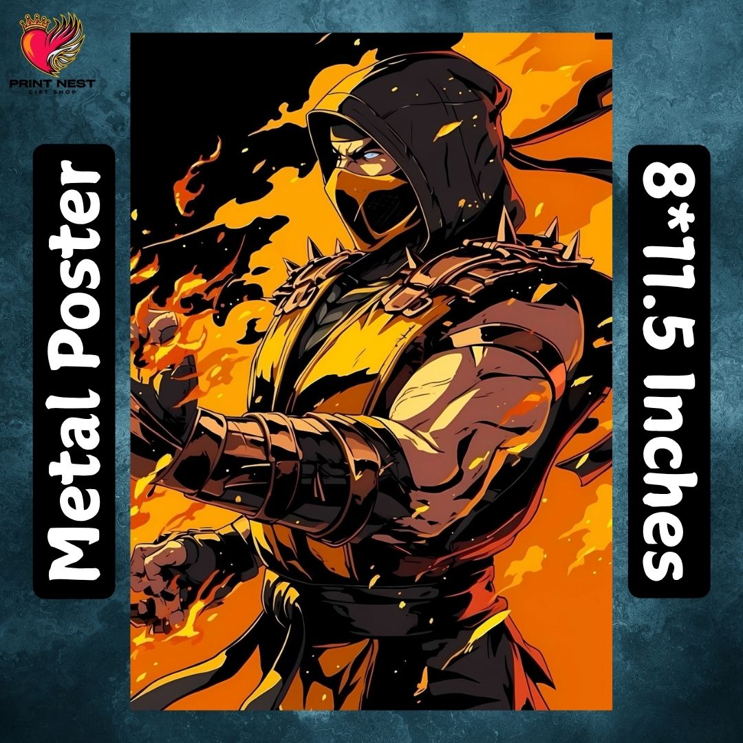 Mortal Kombat Metal Posters