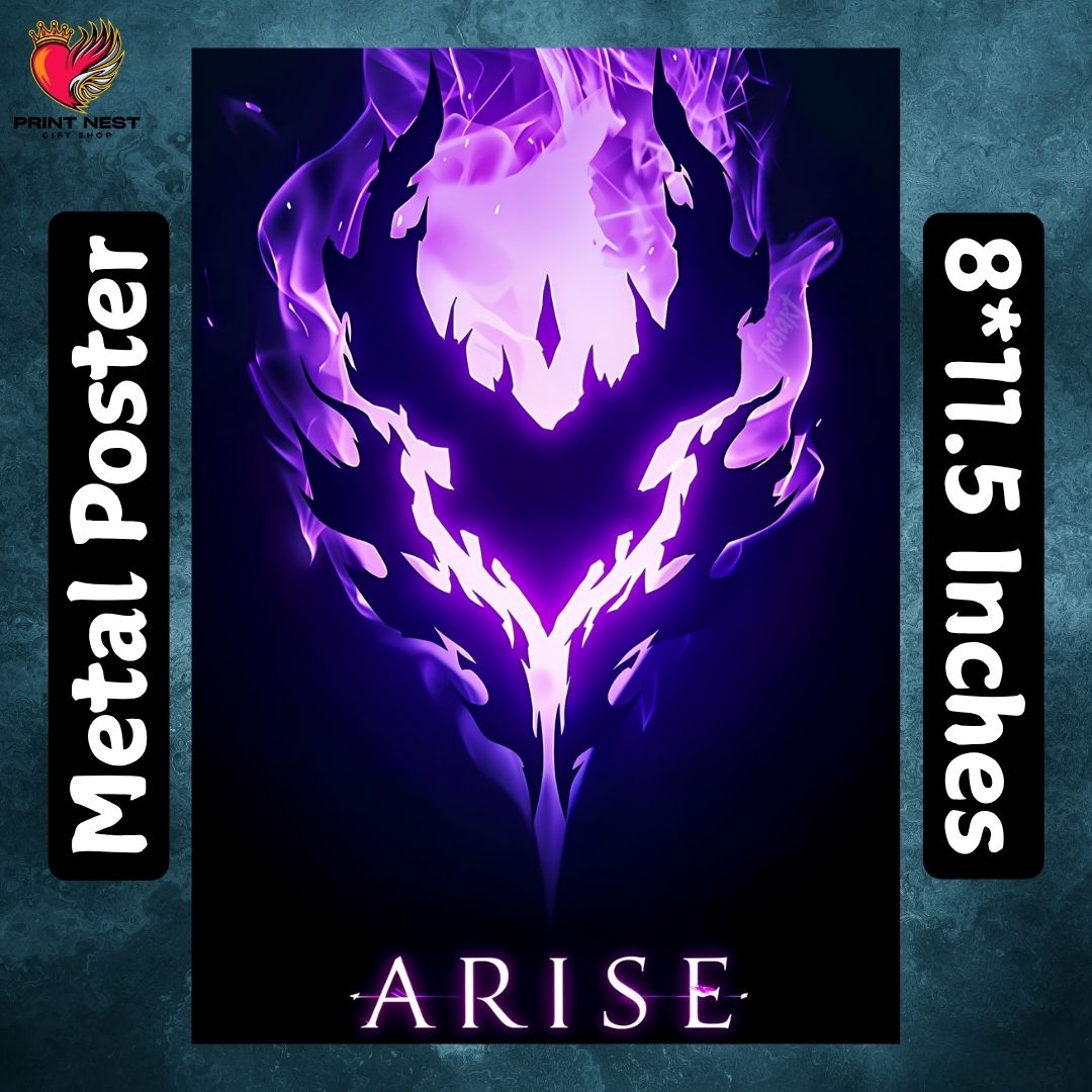 Solo Leveling 01 Metal Posters