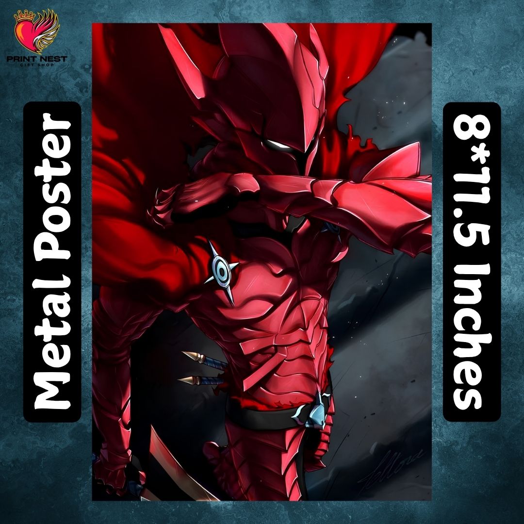 Solo Leveling 01 Metal Posters