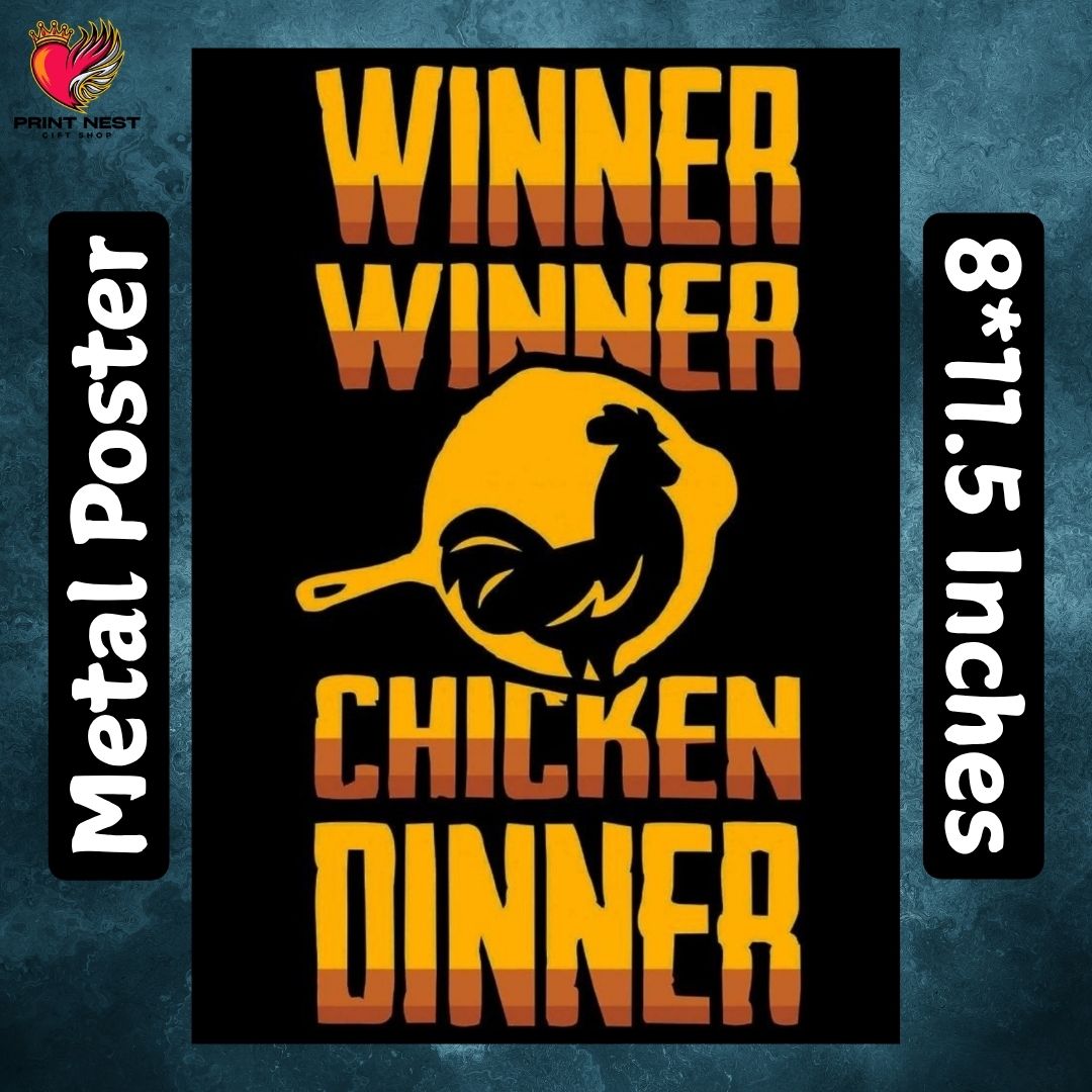 PUBG Metal Posters