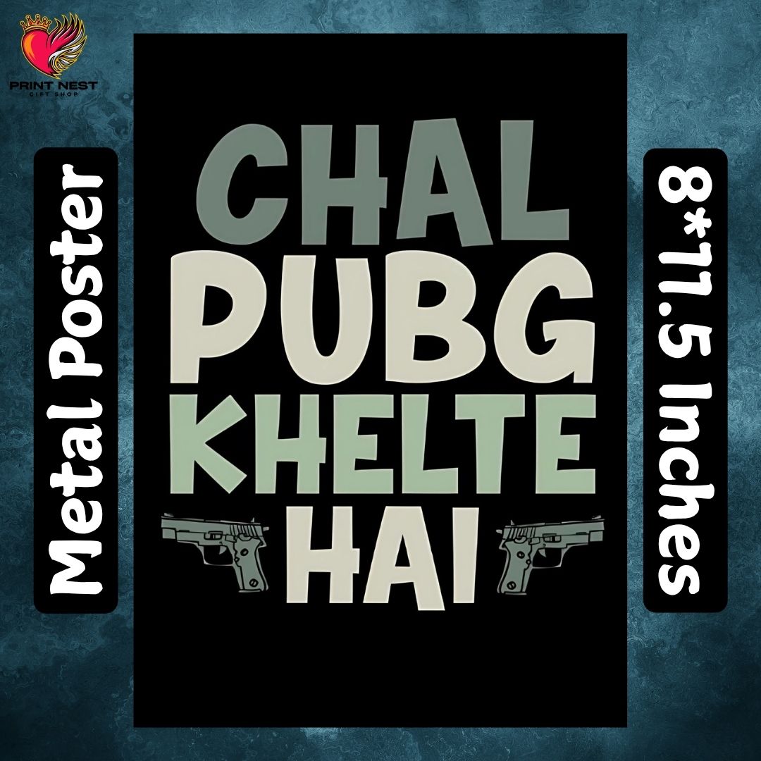 PUBG Metal Posters