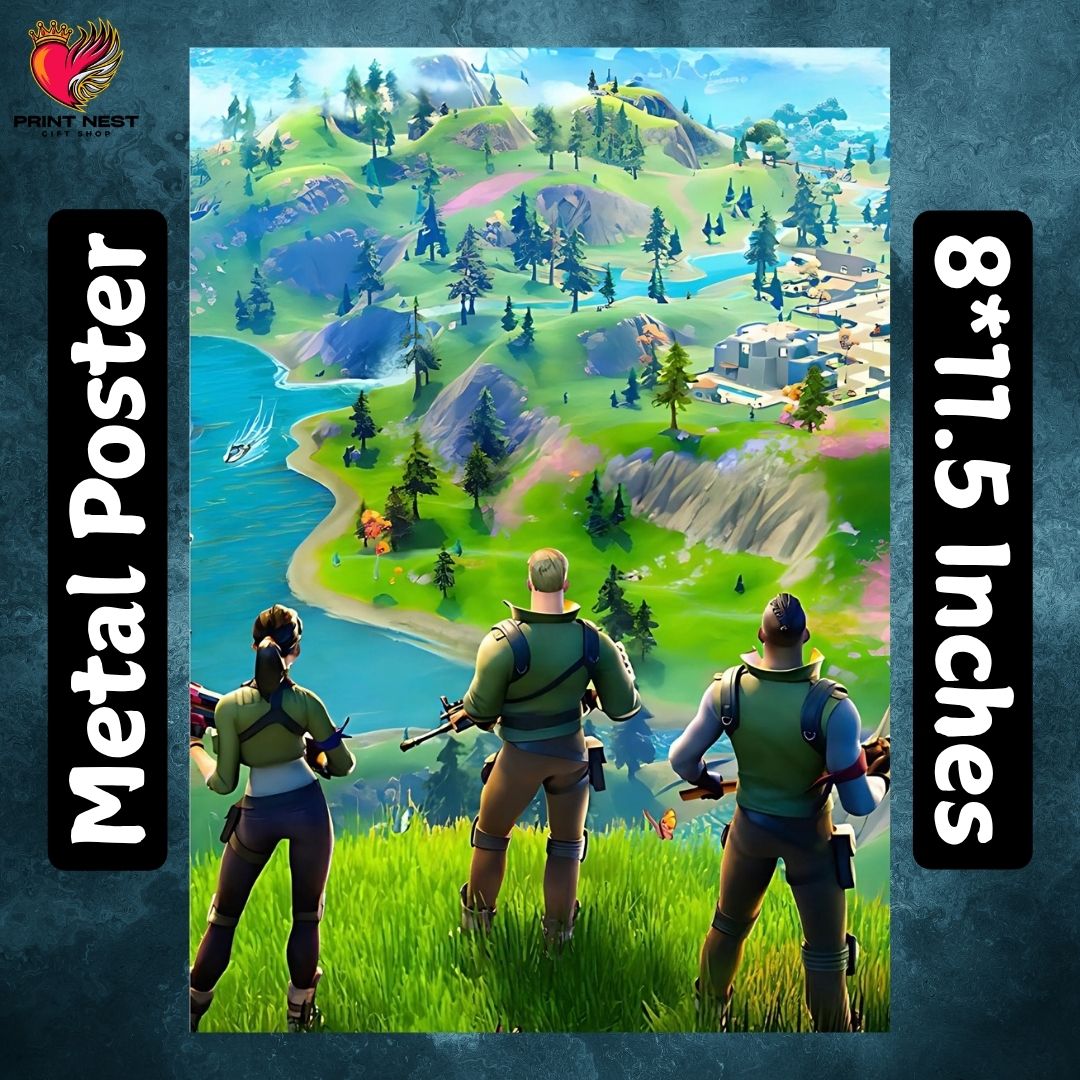 Fortnite Metal Poster