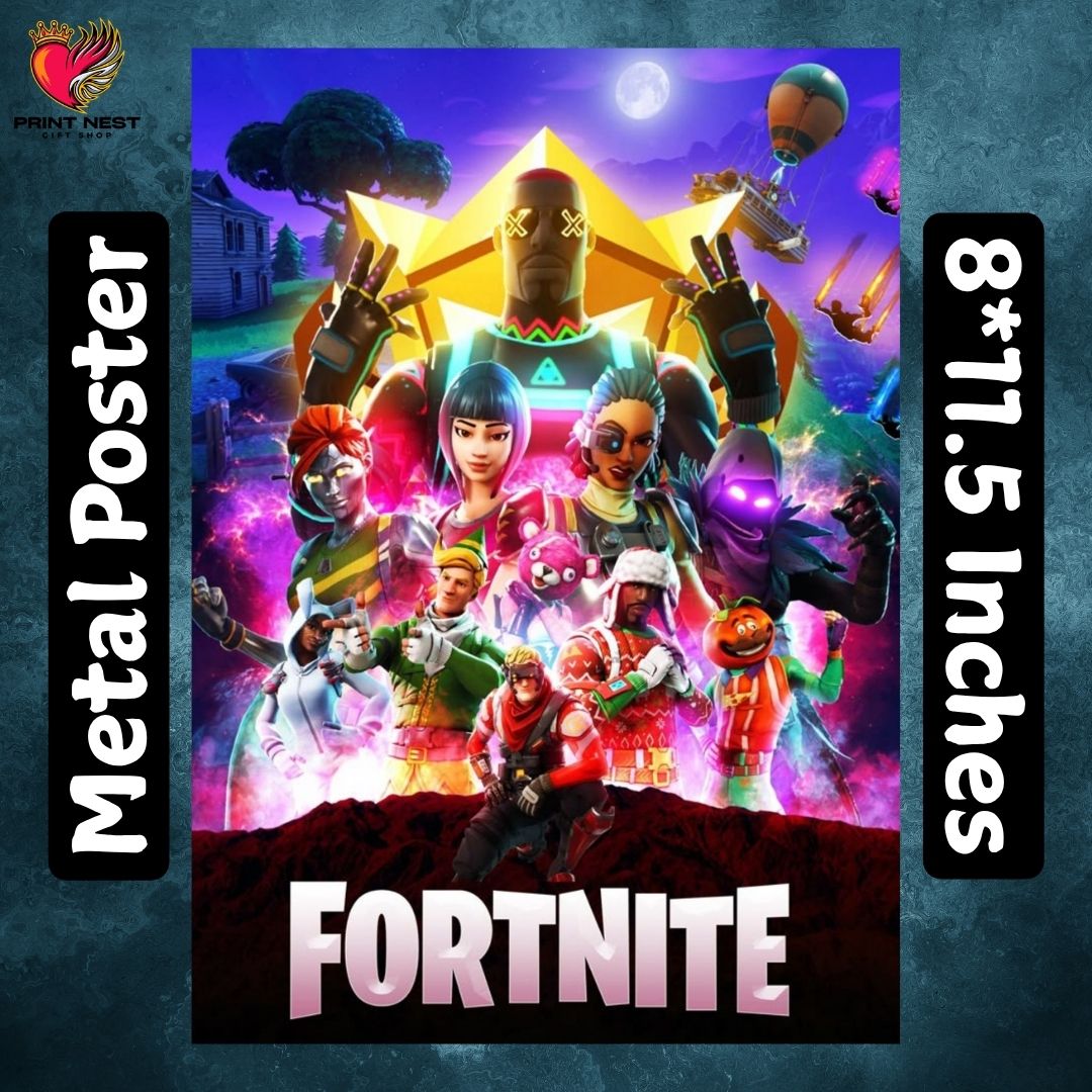 Fortnite Metal Poster