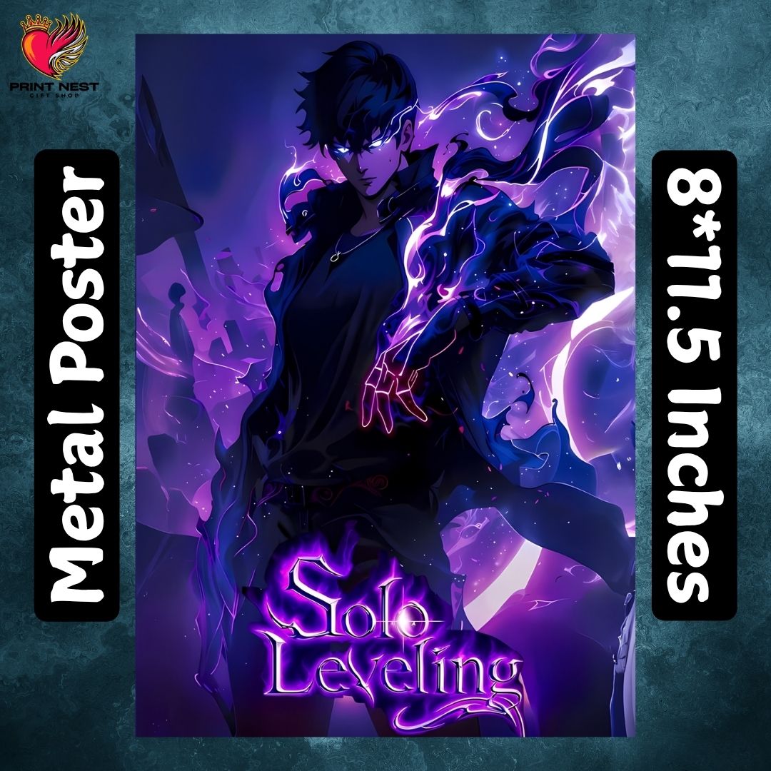 Solo Leveling 01 Metal Posters