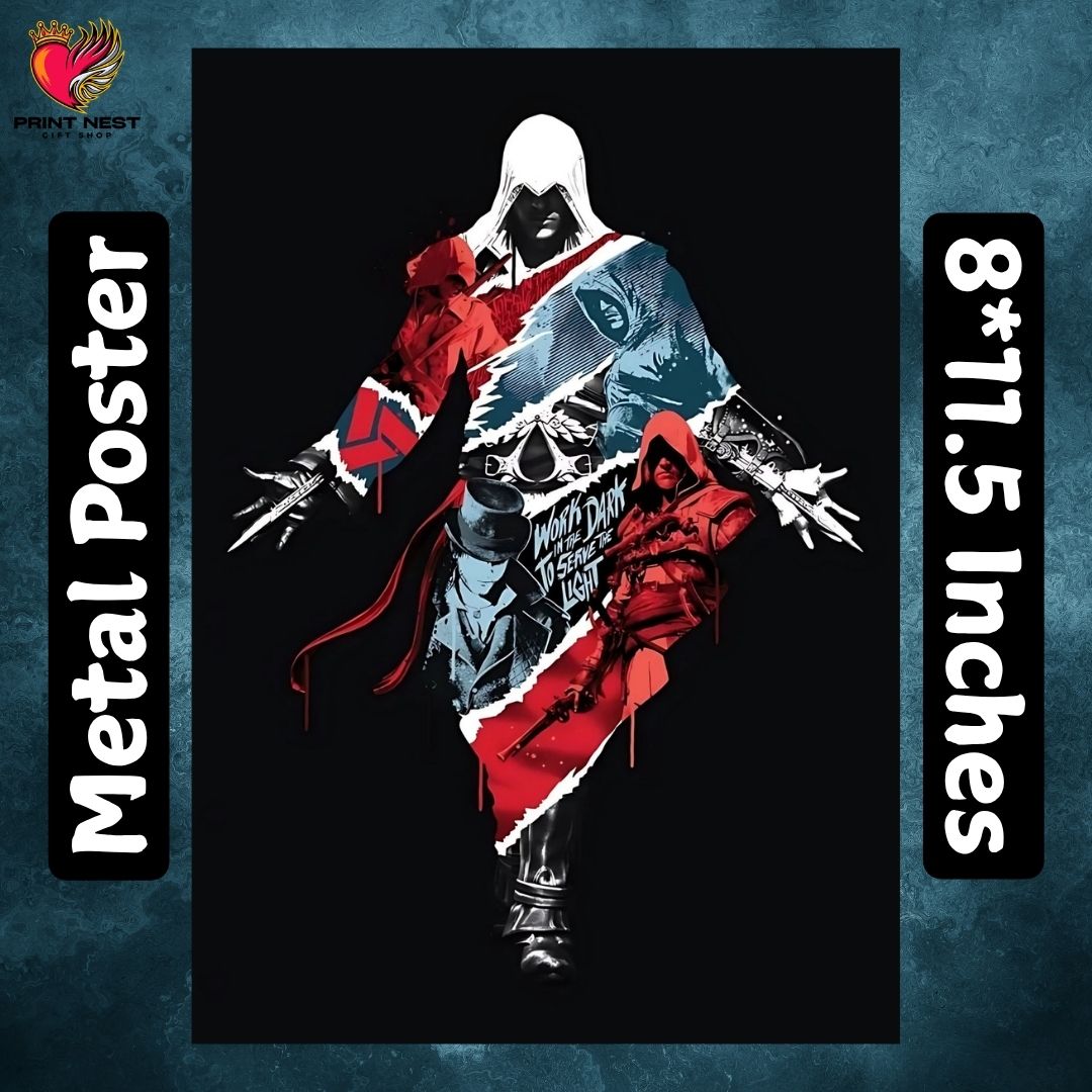 Assassin’s Creed Metal Poster