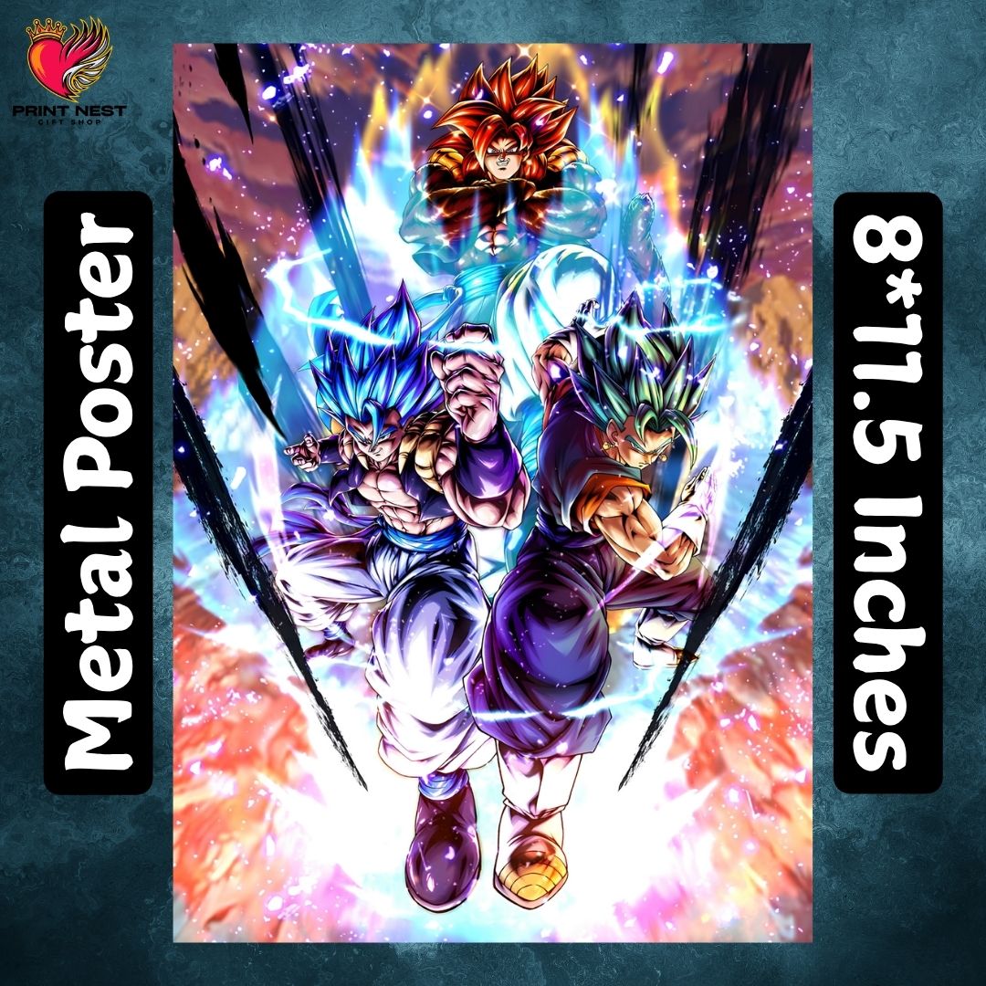 Dragon Ball Z 01 Metal Poster