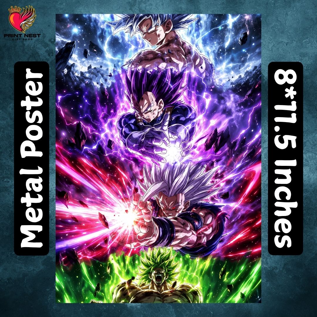 Dragon Ball Z 01 Metal Poster