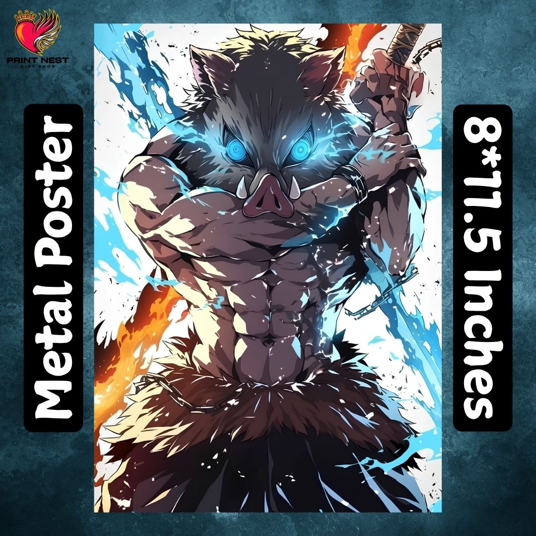 Demon Slayer 1 Metal Poster