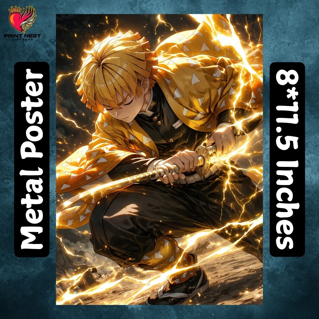 Demon Slayer 1 Metal Poster