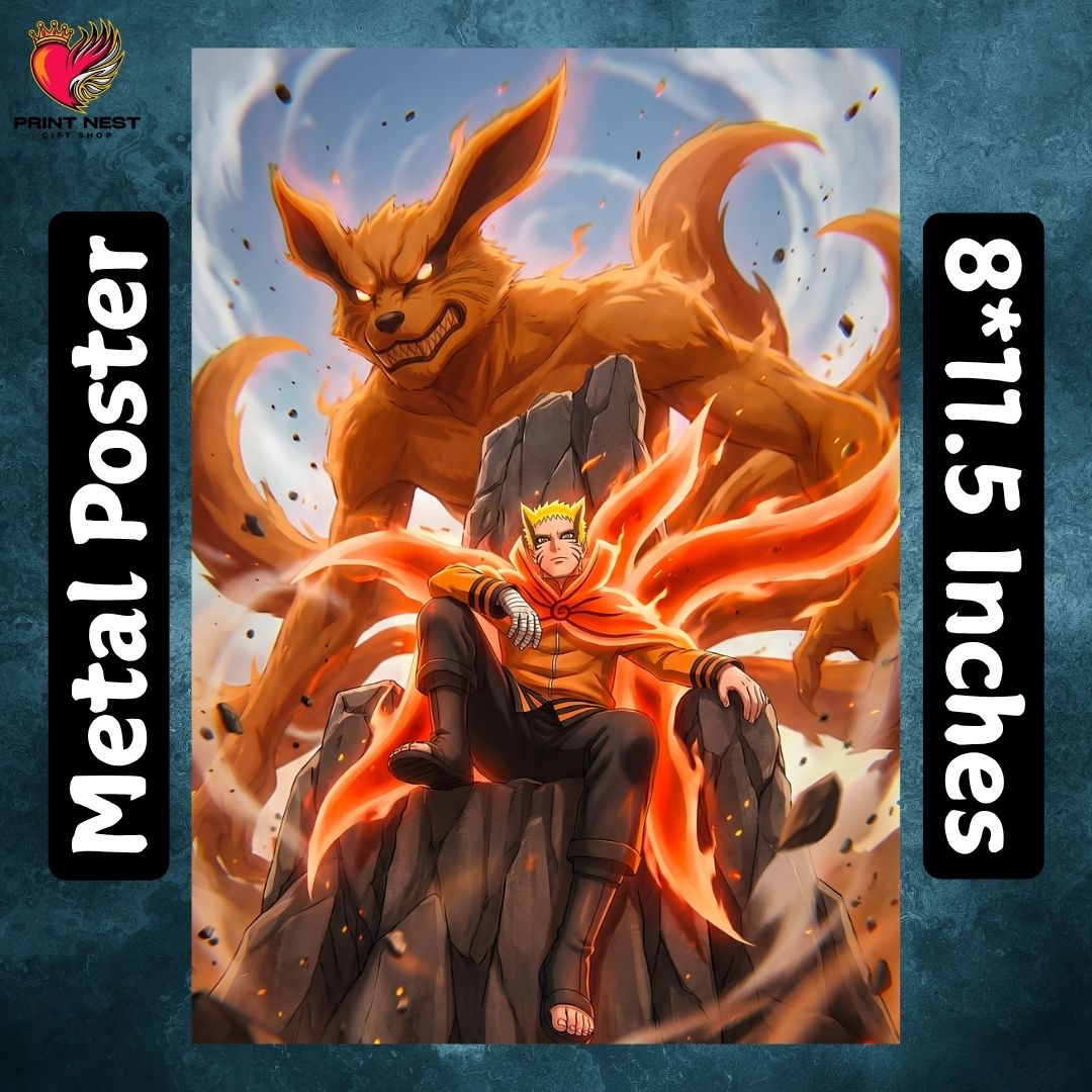 Naruto 01 Metal Poster