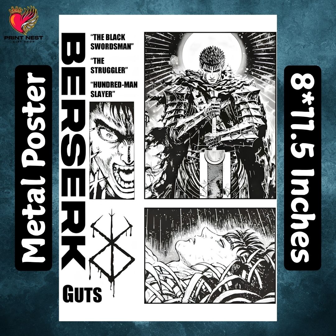 Berserk Metal Poster