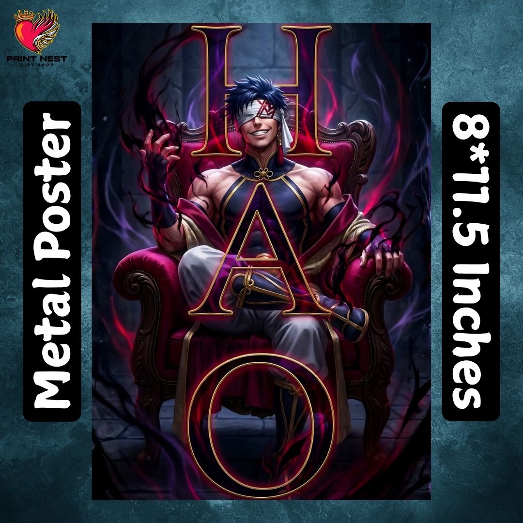 Record of Ragnarok 01 Metal Poster