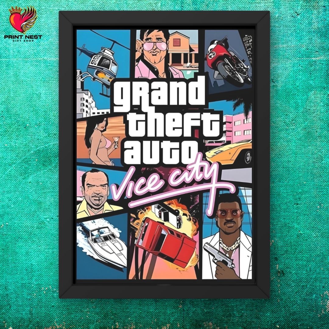 Grand Theft Auto Frames
