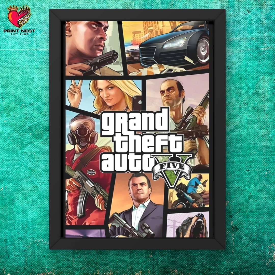 Grand Theft Auto Frames