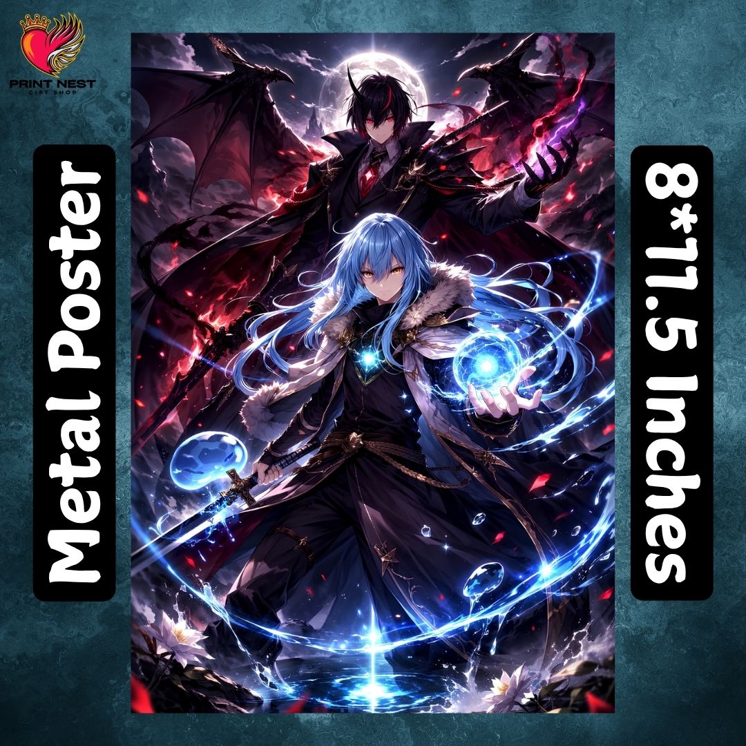 Reincarnated as a Slime 01 Metal Poster