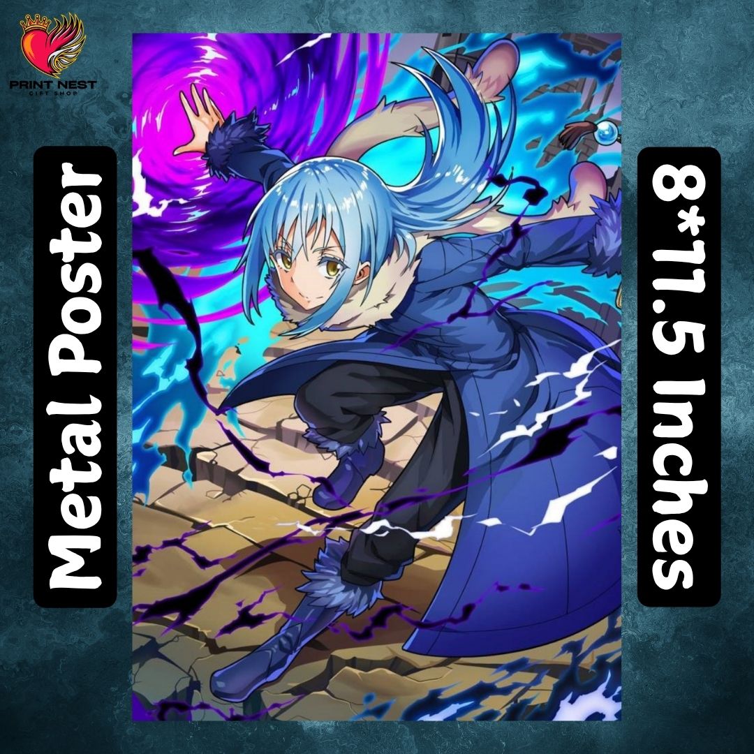 Reincarnated as a Slime 01 Metal Poster