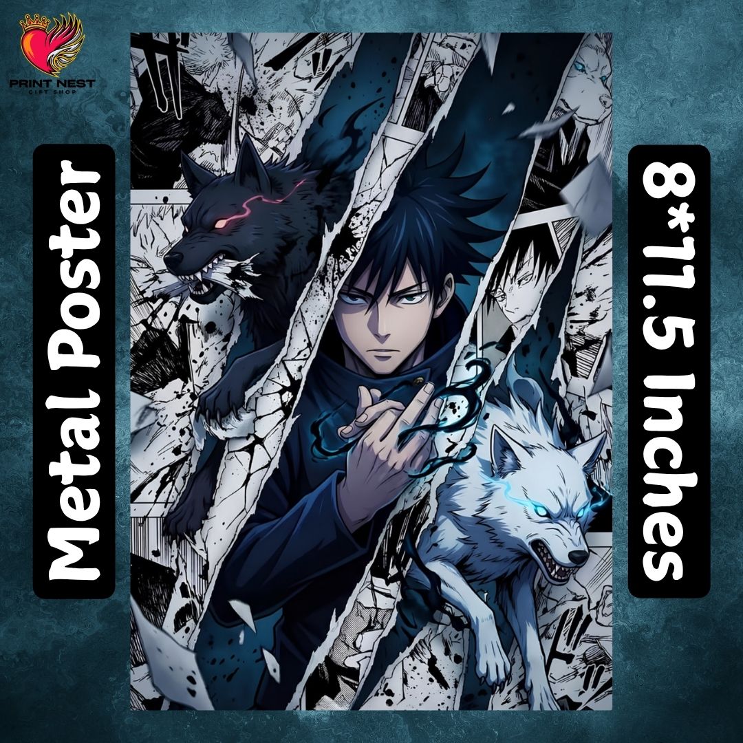 Jujutsu Kaisen 01 Metal Poster