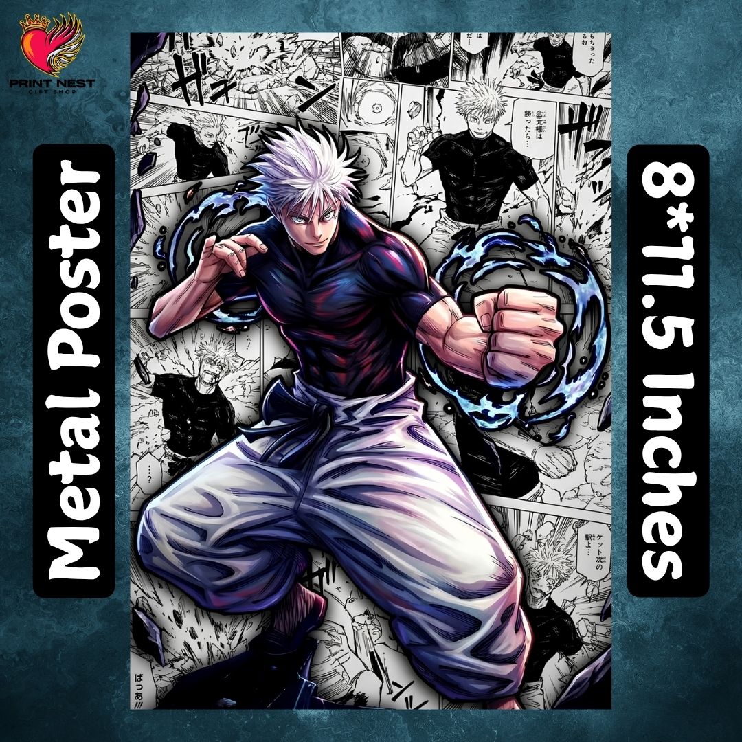 Jujutsu Kaisen 01 Metal Poster