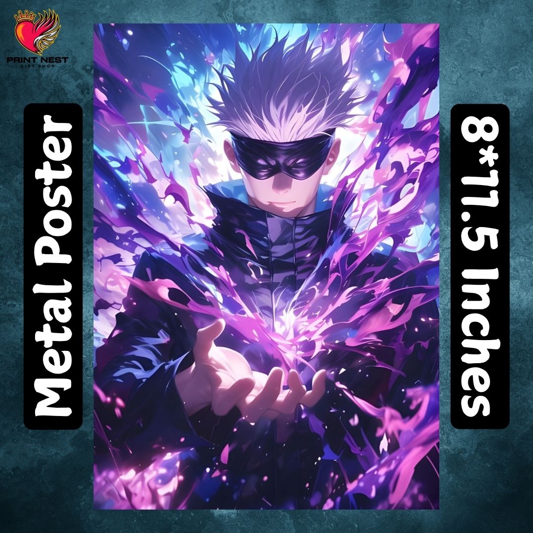 Jujutsu Kaisen Metal Poster