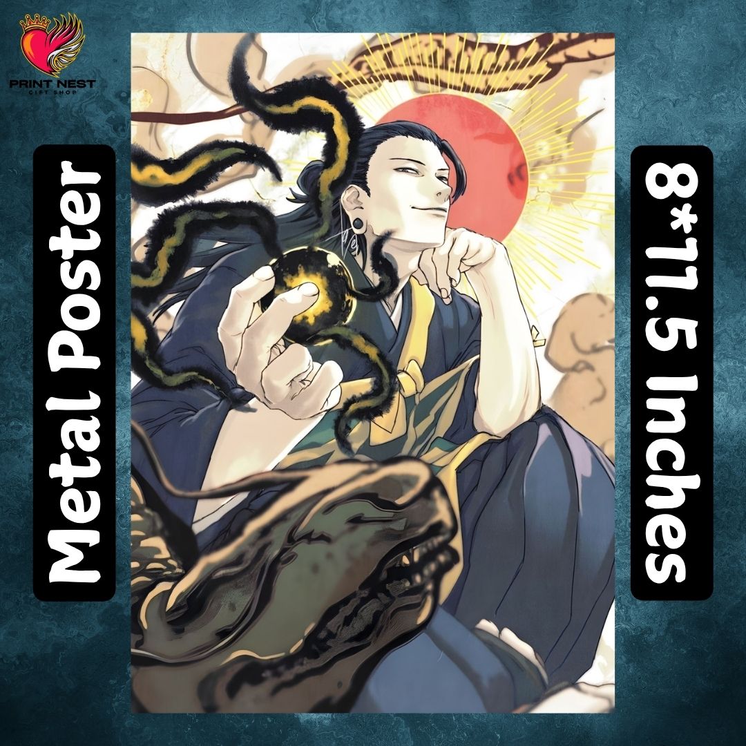 Jujutsu Kaisen Metal Poster
