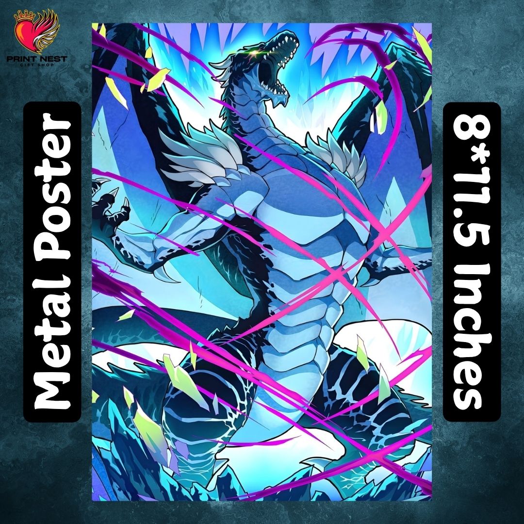 Reincarnated as a Slime Metal Poster