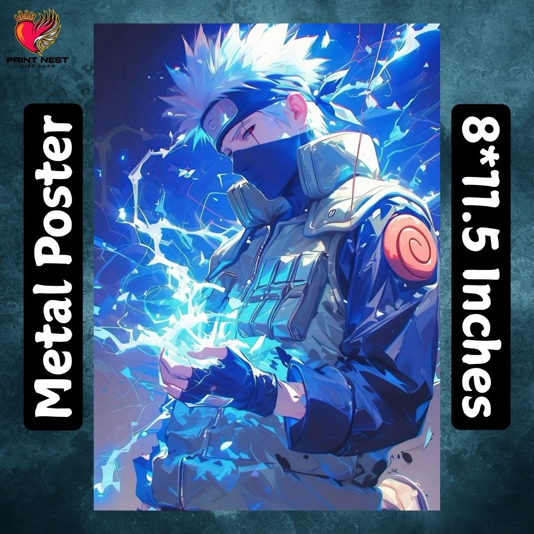 Naruto Metal Poster