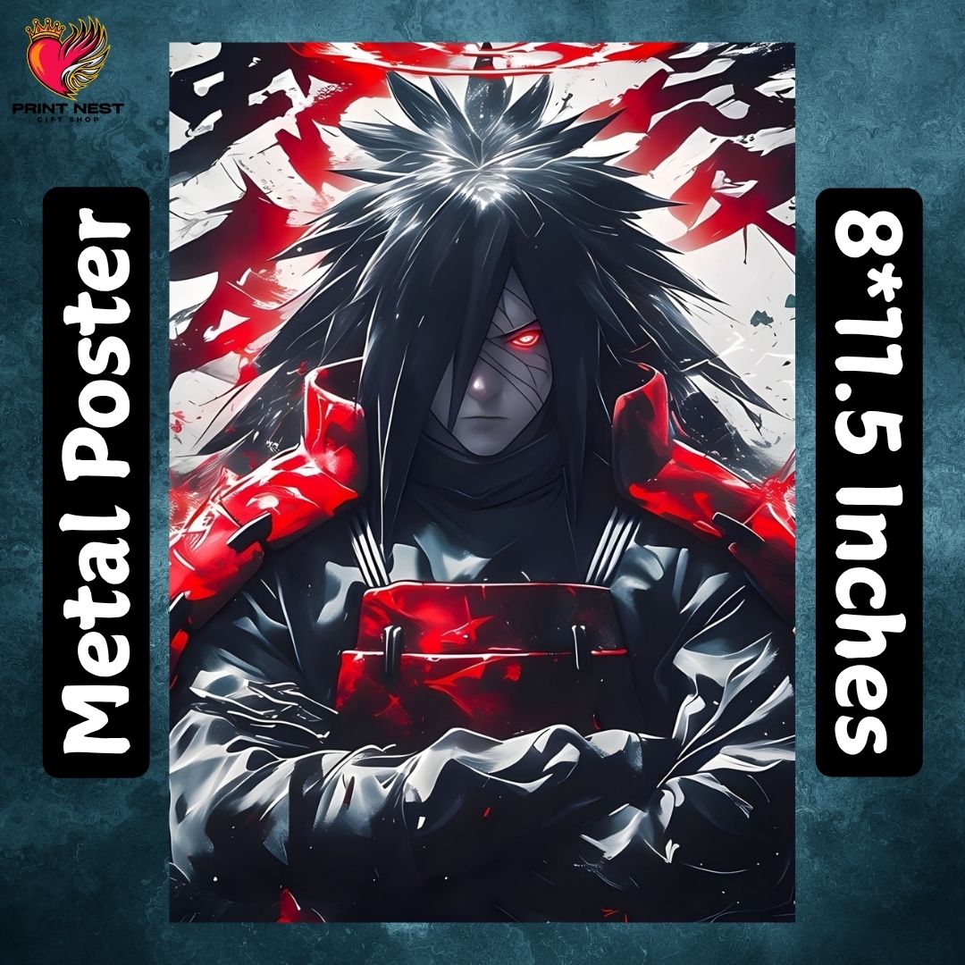 Naruto Metal Poster