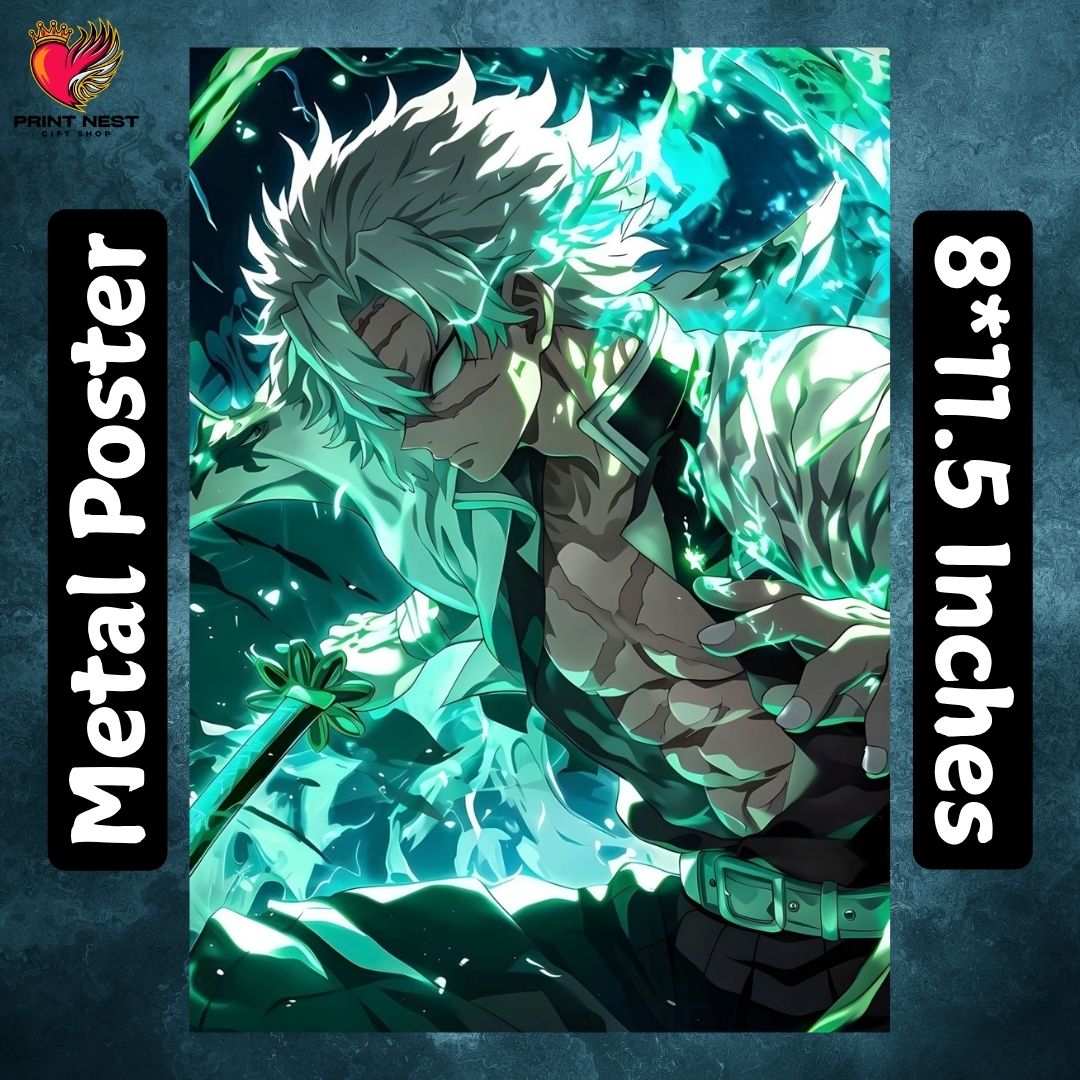 Demon Slayer Metal Poster