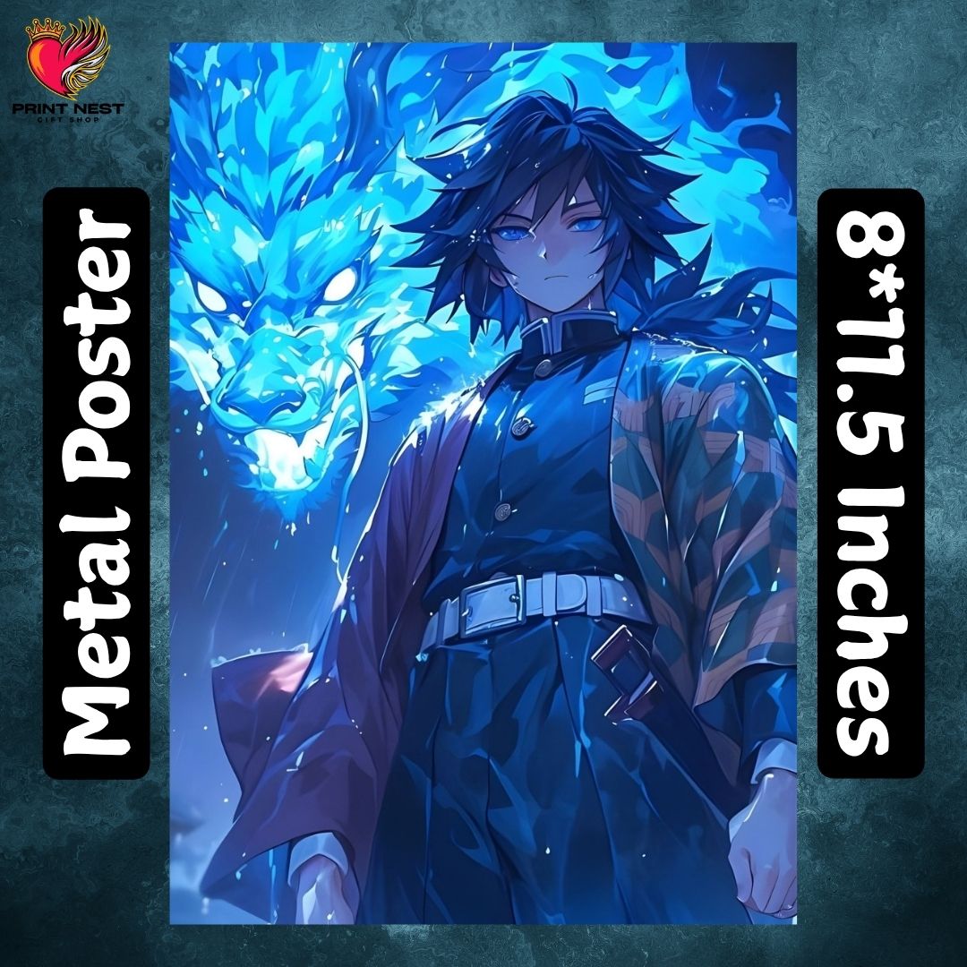 Demon Slayer Metal Poster