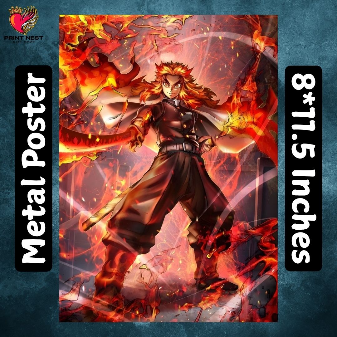 Demon Slayer Metal Poster